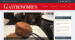 Desktop Screenshot of gastronomien.dk