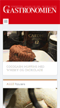 Mobile Screenshot of gastronomien.dk
