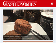 Tablet Screenshot of gastronomien.dk